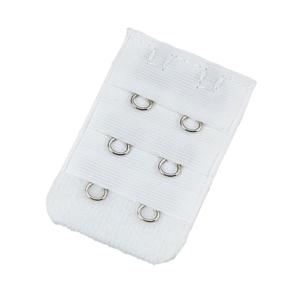 Minnieouse Correa de extensión sujetador extensor hebilla 2 ganchos sujetador íntimo alargado banda apretada reemplazo Gadgets 3 filas Ropa, zapatos y accesorios Miscelánea blanco