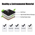 thumbnail image 2 of Car Front Rear Seat Cover Breathable Plush Pad Mat Vehicle Chair Cushion Set Universal, 2 of 9
