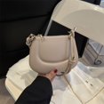 thumbnail image 3 of Bolso de mujer nuevo Rosa RU mujer lujoso hombro PU PVC cuero señora bolso cruzado teléfono monederos caso Tote bolsos de mujer, 3 of 5