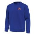 thumbnail image 2 of Men's Antigua Royal Montreal Canadiens Relevant Lightweight Pullover Sweatshirt, 2 of 3
