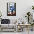 thumbnail image 3 of Stupell Industries French Country Winter Hydrangeas by Window Black Floating Frame Canvas Art, 21 x 31, by Creative Studio, 3 of 8