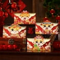 thumbnail image 1 of Ventes Aujourd'hui Liquidation! JASKFLY Enveloppes Rouges du Nouvel An Chinois 2025 Paquet d'Argent Rouge Serpent Cadeaux Hong Bao pour Festival de Printemps Mariage Anniversaire avec 4 Designs-4 Pcs, 1 of 7