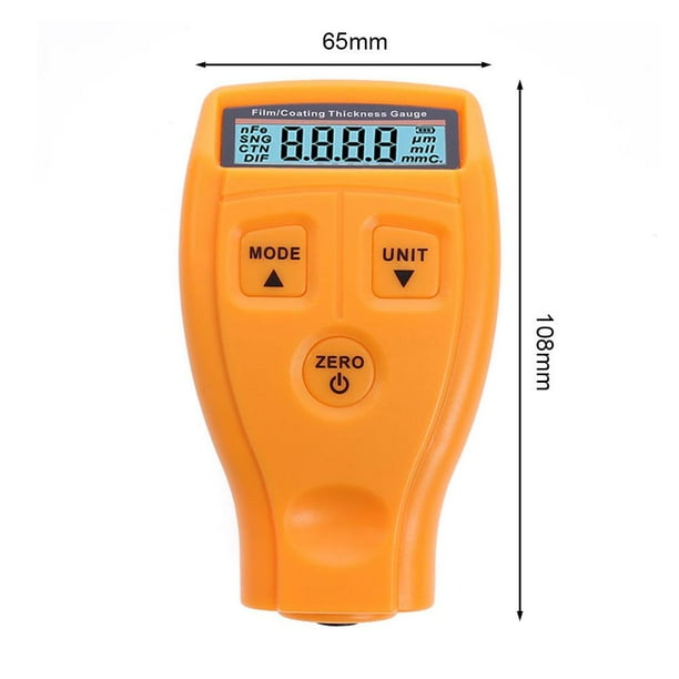 Medidor de espesor Ndcxsfigh GM200 Recubrimiento Pintura Libre de BPA