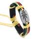 thumbnail image 2 of Pulsera de cuero de cáñamo de cannabis de Jamaica | Regalo para hombres | Hierba | Plantación | Brazalete de cuero, 2 of 5