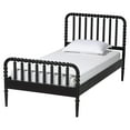 thumbnail image 3 of Baxton Studio Lucera Mid-Century Black Full Size 4-Piece Bobbin Bedroom Set, 3 of 13