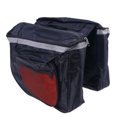 thumbnail image 5 of WHAMVOX Double Side Rear Back Bag Waterproof Mountain and Road Bike Tail Seat Bag(Black Red, Double Packings without Label), 5 of 8