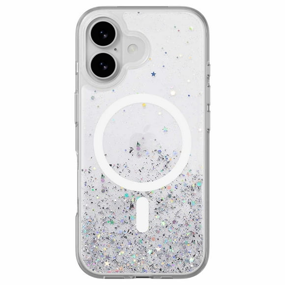 SwitchEasy Starfield 3D MagSafe Case Transparent for iPhone 17