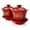 Chinese Mandarin Duck, variant on Gaiwan 2 Suits Porcelain Teacups 8oz Cups Chinese Dragon and Phoenix Cover Bowl Saucer Red tureen for Wedding Party (Dragon phoenix)