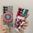 thumbnail image 4 of Marvel Comics Avengers Heros Phone Case For Samsung S24 S23 Ultra S22 S20 Plus S21 FE Clear Cases Cover Galaxy S24Ultra 5G Funda, 4 of 5