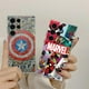 thumbnail image 4 of Marvel Comics Avengers Heros Phone Case For Samsung S24 S23 Ultra S22 S20 Plus S21 FE Clear Cases Cover Galaxy S24Ultra 5G Funda, 4 of 5