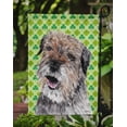 thumbnail image 3 of Carolines Treasures SC9571GF Border Terrier St Patricks Irish Flag Garden Size, 3 of 3