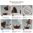 thumbnail image 6 of Wovilon Humidifiers For Bedroom Humidifiers Humidifier Humidifiers For Large Room Air Aroma Essential Oil Diffuser Led Aroma Aromatherapy Humidifier, 6 of 7