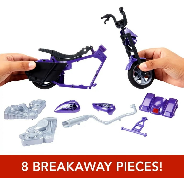 WWE アンダーテイカー＆バイク Amazon.com: Mattel WWE Wrekkin' Slamcycle Vehicle & Figure
