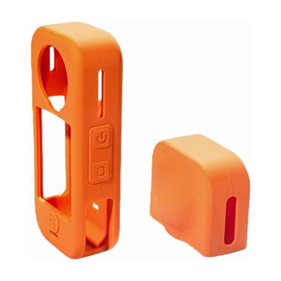 Soft Silicone Protection Case For Insta360 X4 Air Camera Portable Body Cover and Lens Cap Shockproof Anti-Scratch Protector Case
