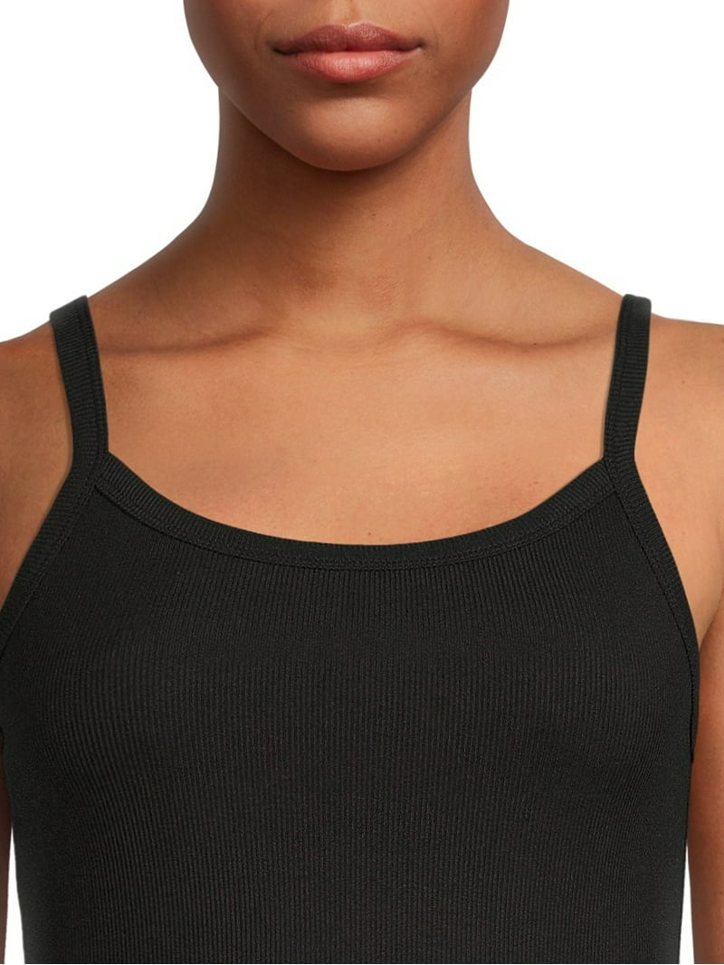 No Boundaries Juniors' Ribbed Cami Tank Top XS-XXXL Stretch Soft