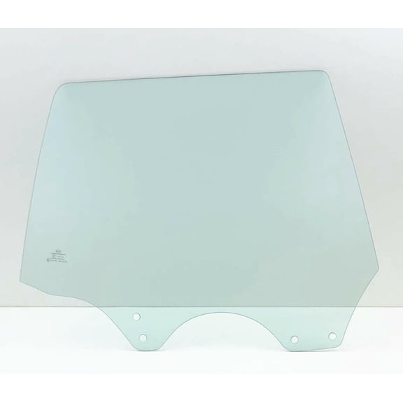 Passenger Right Side Rear Door Window Door Glass Compatible with Subaru Forester 2003-2008 Models