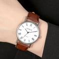 thumbnail image 2 of WIFKLSIIPG Sleek Minimalist Fashion with Strap Dial Men's Quartz Leather Watch Gift Watch, 2 of 3