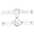 thumbnail image 4 of Thigh Garters for Women Round Leather Thigh Ring Punk Party Accessory 16x15cm Durable Use 1Pack, 4 of 5