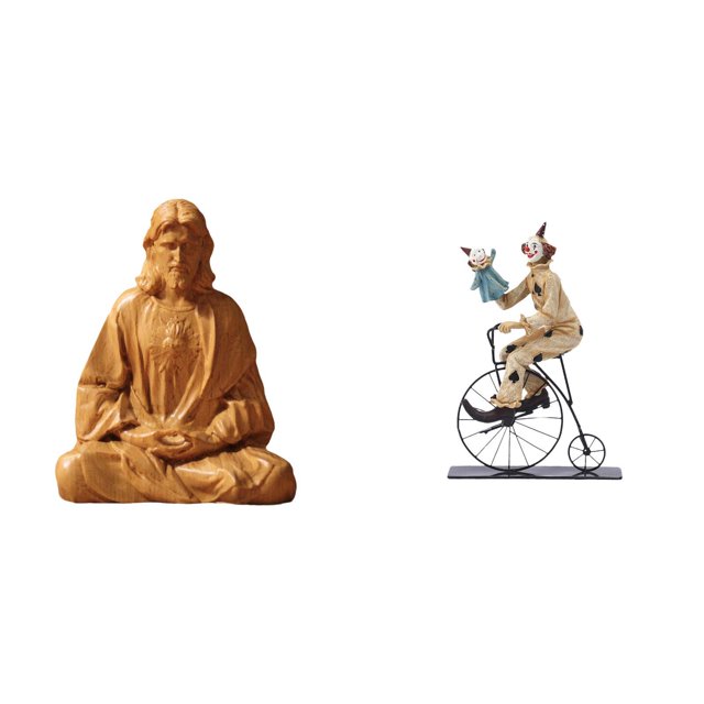Figura de del Corazón de Jesús, estatua coleccionable, colección de esculturas, estatuilla, adorno de escritorio, decoración, regalo pa