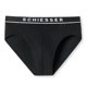 thumbnail image 5 of SCHIESSER Calzoncillos para hombre, paquete de 6 - «95/5», calzoncillos rio, cintura con logotipo, algodón elástico Negro L (Large), 5 of 5