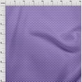 thumbnail image 4 of oneOone Rayon Purple Fabric Chevron Fabric For Sewing Printed Craft Fabric By The Yard 56 Inch Wide, 4 of 4