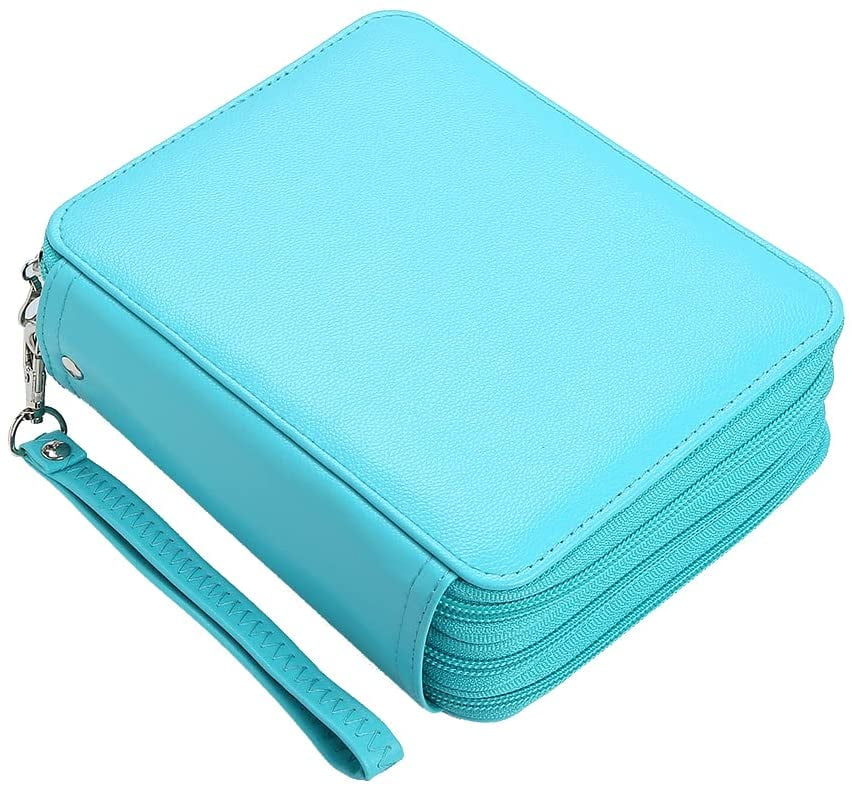 300 Slots Big Large Capacity Pencil Bag Case Organizer Cosmetic Bag For Colored Pencil Watercolor Markers Gel Pens Great Gifts - 21 - View #2