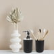 thumbnail image 5 of 1 juego de artículos de baño, vaso para enjuague bucal, kit de suministros de baño (negro), 5 of 7