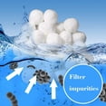 thumbnail image 4 of Strong Filtration Capacity Pool Filter Ball, Eco-Friendly Fiber for Above Ground Pool Replace Pool Filter Sand, High Filtration Strength & Fast Filtration Speed for Swimming, 4 of 5