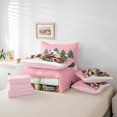 thumbnail image 6 of Castle Fairy Santa Claus Snowman 7Pcs Bedding Comforter Set for Kids Children Boys Girls,Merry Christmas Tree Queen Bedding Sets Super Cozy,Xmas Festival Theme Queen Sheet Sets, 6 of 8