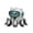 White, variant on Electric Octopus Interactive Toy, Rotating Sea Animal with Glowing Lights and Music, Walking Aquatic Electronic Creature, Fun Educational Ocean Toy, White