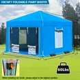 thumbnail image 4 of 10X10X9FT Waterproof Portable Paint Booth with 2pcs Air Filters & Foldable Frames Rainproof Spray Booth for Auto Parts Furnitures and Other Items Painting, 4 of 6