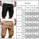 thumbnail image 2 of Pantalones cortos de carga de verano para hombre Pantalones cortos con cordón deportivo con múltiples bolsillos AGrey2XL, 2 of 2
