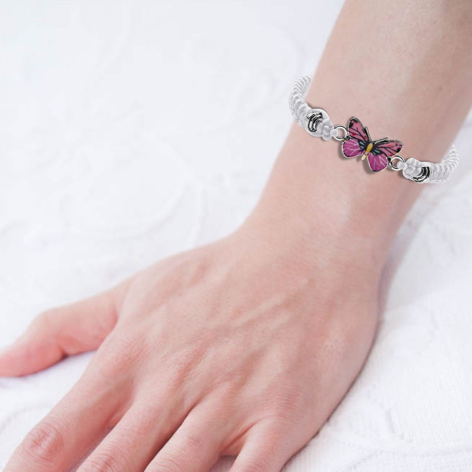 Pandora Moments Heart and Butterfly Bangle with cubic zirconia stud | Vinted