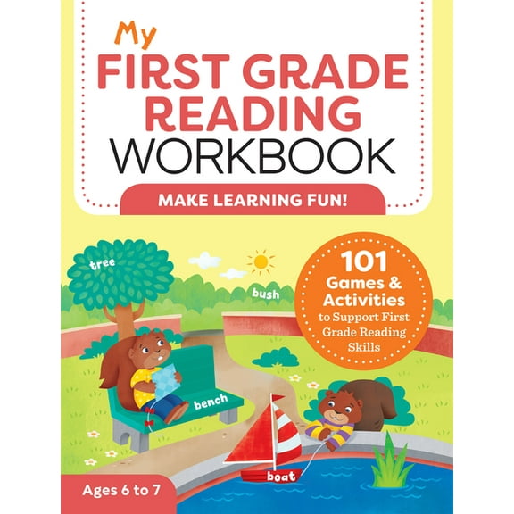 My Workbook My First Grade Reading Workbook: 101 Games & Activities to Support First Grade Reading Skills, (Paperback)