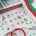 thumbnail image 5 of Bocar 3-piece set of 400 eco-friendly handcrafted Heishi plastic beads,ideal for making surf necklaces,bracelets,earrings,and jewelry(RT-Christmas-6), 5 of 5