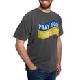 thumbnail image 4 of CafePress - Pray For Ukraine T Shirt - Mens Comfort Colors Shirt, 4 of 5