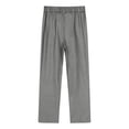 thumbnail image 7 of TiaoBug Kids Boys Formal Dressy Suit Pants School Uniform Pant Casual Trousers Gray 140, 7 of 7