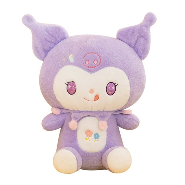 Muñeca de peluche Purple Kuromi 50 cm Soft Sanrio para niños