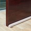 Twin Under Door Draft Stopper Soundproof Foam Noise Blocker, 36 in., Gray