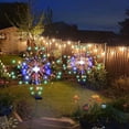 thumbnail image 3 of 2 Pack Solar Firework Lights 120 LED Outdoor Waterproof Garden Lights for Party & Patio Decor, Multicolor, 3 of 9