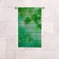 thumbnail image 6 of 2 Pcs Face Bath Towels Set Wooden St Patricks Day Shamrocks Washcloths for Bathroom Hotel Kitchen 30x15in, 6 of 6