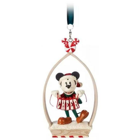 Disney Sketchbook Retro Mickey Holiday Cheer Christmas Ornament New with Tag
