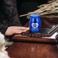 thumbnail image 4 of Lovely Pattern Dog Urn Delicate Cat Urn Stainless Steel Cremation Urn Pet Accessory, 4 of 8