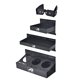 thumbnail image 1 of Juego de 4 Bandejas de Almacenamiento de Herramientas Magnéticas para Estante - Organizador de Caja de Herramientas - Soporte de Destornilladores para Carros de Herramientas Rodantes, con 3 Bandejas d, 1 of 3