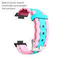 thumbnail image 4 of Correas De Reloj De Silicona, Relojes De Pulsera Banda De Reloj Banda De Muñeca De Repuesto Elástica Impermeable Ajustable Para Reloj FIT 2, 4 of 8