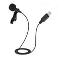 thumbnail image 3 of FAGINEY Lavalier Lapel Microphone, Type-C Audio Interface Microphone Clip On Microphone, Wired Lavalier Microphone For Office School Smart Phones Recording Microphone, 3 of 8