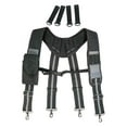 thumbnail image 1 of koolsoo Ceinture à Outils 4 Points Harnais pour Outils de Charpentier Réparateurs Noir et Gris, 1 of 9