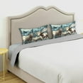 thumbnail image 3 of Coolnut Farm Cow Animals Pillowcase for Hair and Skin Silk Pillowcase King Size 20 ×40In, Soft and Breathable Slippery Satin Pillowcase Covers for Sleep Decor Giftsation 904, 3 of 7