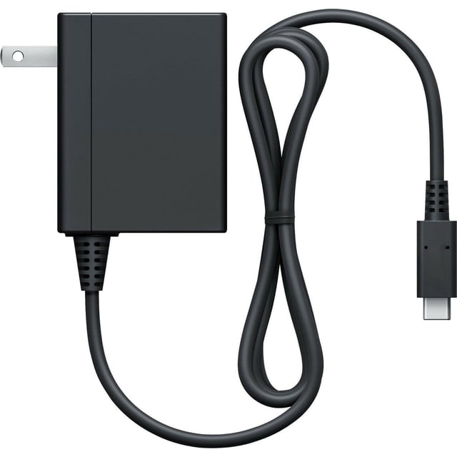 El adaptador de corriente CA para Nintendo Switch/LITE/OLED se puede usar como un cargador original de Nintendo, admite la salida del modo Switch TV Dock Cargador USB C de 15 V 2,6 A