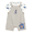 Stitch, variant on Stitch Baby Boy 2 Piece Shortall Set, Sizes 0-24 Months
